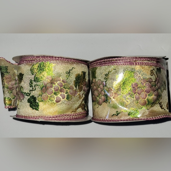 RIBBON FOR CRAFTING BOW MAKING DIY 4 ROLLS BUNDLE - Picture 6 of 11